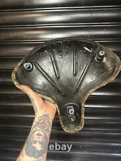 Harley-Davidson Knucklehead Flathead Panhead Solo Seat Early