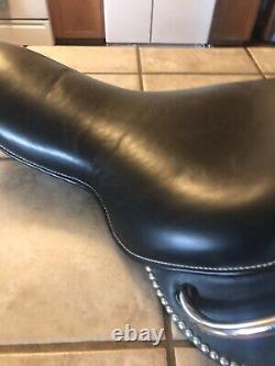 Harley Davidson Knucklehead Panhead Buddy Seat Amazing Condition With Conchos