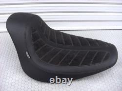 Harley Davidson Kodlin Signature Solo Seat 76276 Black Softail FXSB Breakout