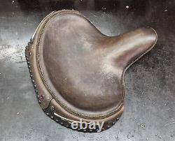 Harley Davidson Leather Seat BT Flathead Panhead Knucklehead Speedball Antique