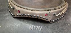 Harley Davidson Leather Seat BT Flathead Panhead Knucklehead Speedball Antique