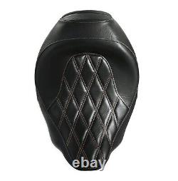 Harley-Davidson Low-Profile Solo Touring Seat 15 Diamond Black