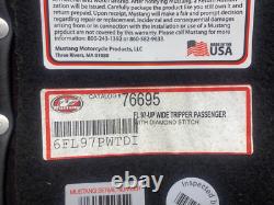 Harley Davidson Mustang Wide Tripper Seat 79725 Solo Passenger, Back Rest Offers
