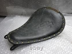 Harley-Davidson OEM 52000277 Bobber Solo Saddle Seat Black Sportster Softail