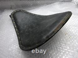Harley-Davidson OEM 52000277 Bobber Solo Saddle Seat Black Sportster Softail