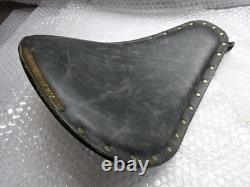 Harley-Davidson OEM 52000277 Bobber Solo Saddle Seat Black Sportster Softail