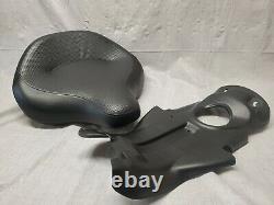 Harley Davidson Police Solo Seat Touring Road King Flhr With Frame Cover