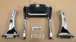 Harley-Davidson Rocker C FXCWC Front & Rear Seat Support Brackets 2008-11 6/26