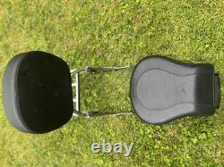Harley Davidson Sissy Bar, back rest and seat