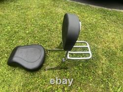 Harley Davidson Sissy Bar, back rest and seat