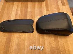 Harley Davidson Softail Deluxe Passenger Pillion Seat Pad & Fender Bib. 2007