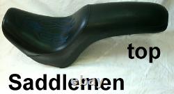 Harley-Davidson Softail Fat Boy Saddlemen Seat Bench Saddle Seat Black