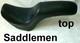 Harley-davidson Softail Fat Boy Saddlemen Seat Bench Saddle Seat Black