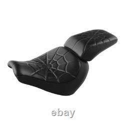 Harley-Davidson Spider Web Seat for Softail Fatboy 114 FLFB FLFBS 2018-24 Black
