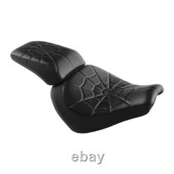 Harley-Davidson Spider Web Seat for Softail Fatboy 114 FLFB FLFBS 2018-24 Black