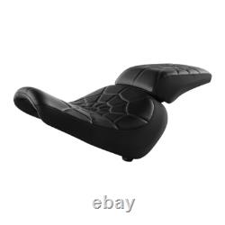 Harley-Davidson Spider Web Seat for Softail Fatboy 114 FLFB FLFBS 2018-24 Black