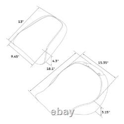 Harley-Davidson Spider Web Seat for Softail Fatboy 114 FLFB FLFBS 2018-24 Black