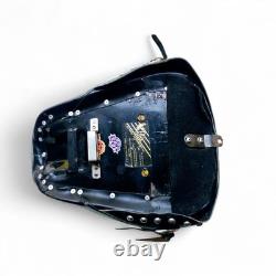 Harley Davidson Sportster 82-03 Le Pera Skirt & Conchos Solo Seat Seat
