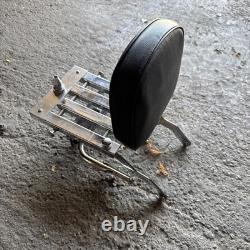 Harley Davidson Touring Luggage Rack And Passenger Back Rest / Seat (no Bolts)