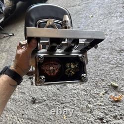 Harley Davidson Touring Luggage Rack And Passenger Back Rest / Seat (no Bolts)
