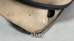Harley-Davidson Vintage White/Cream Buddy Seat & T-Bar Pre-1978 Shovelhead