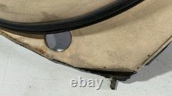 Harley-Davidson Vintage White/Cream Buddy Seat & T-Bar Pre-1978 Shovelhead