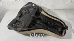 Harley-Davidson Vintage White/Cream Buddy Seat & T-Bar Pre-1978 Shovelhead