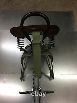 Harley Davidson Wlc Canadian Military Tandem Passenger Seat Flathead 45 Wla