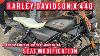Harley Davidson X 400 Seat Modification Pawarseatcovers