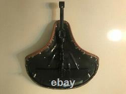 Harley Davidson genuine leather steel seat that actually fits! WLA UL etc