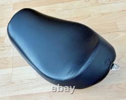 Harley Dyna Brawler Leather Solo Riders Seat Single Saddle 2006-17 FXD 52000266