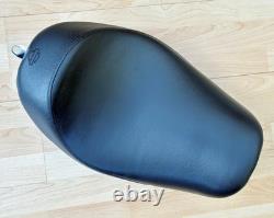 Harley Dyna Brawler Leather Solo Riders Seat Single Saddle 2006-17 FXD 52000266
