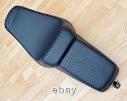 Harley Dyna Fat Bob Dual Seat OEM 2-Up Saddle Glide Street 2006-17 FXDF 52000117