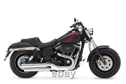 Harley Dyna Fat Bob Dual Seat OEM 2-Up Saddle Glide Street 2006-17 FXDF 52000117
