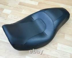 Harley Dyna Fat Bob OEM Dual Seat Double Twin 2-Up Saddle 2006-17 FXDF 53108-08