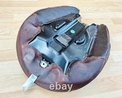 Harley Dyna Low Profile Distressed Leather Solo Riders Seat Saddle FXD 51937-10