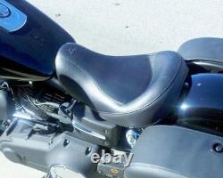 Harley Dyna Mustang Wide Vintage Solo Riders Seat Saddle Glide FXD 06-17 76107