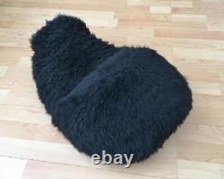 Harley Dyna Sheepskin Fur Solo Riders Seat Single Saddle Bob Glide 06-17 FXD