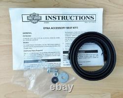 Harley Dyna Sundowner Dual Seat Touring Comfort Double Saddle 06-17 FXD 51540-06