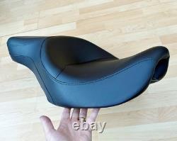 Harley Dyna Sundowner Dual Seat Touring Comfort Double Saddle 06-17 FXD 51540-06