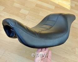 Harley Dyna Super Glide Dual Seat Double 2-Up Saddle Bench 2006-17 FXDC 51819-07
