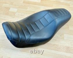 Harley Dyna Super Glide Dual Seat Double 2-Up Saddle Bench 2006-17 FXDC 51819-07