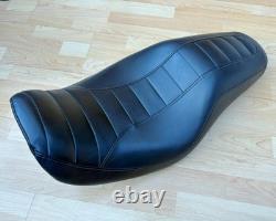 Harley Dyna Super Glide Dual Seat Double 2-Up Saddle Bench 2006-17 FXDC 51819-07