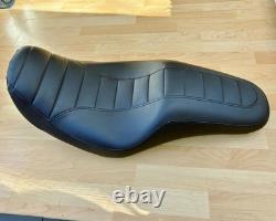 Harley Dyna Super Glide Dual Seat Double 2-Up Saddle Bench 2006-17 FXDC 51819-07