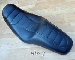 Harley Dyna Super Glide Dual Seat Double 2-Up Saddle Bench 2006-17 FXDC 51819-07