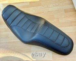 Harley Dyna Super Glide Dual Seat Double 2-Up Saddle Bench 2006-17 FXDC 51819-07