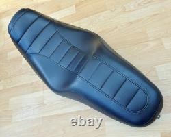 Harley Dyna Super Glide Dual Seat Double 2-Up Saddle Bench 2006-17 FXDC 51819-07