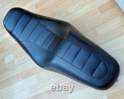 Harley Dyna Super Glide Dual Seat Double 2-Up Saddle Bench 2006-17 FXDC 51819-07