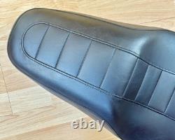 Harley Dyna Super Glide Dual Seat Double 2-Up Saddle Bench 2006-17 FXDC 51819-07