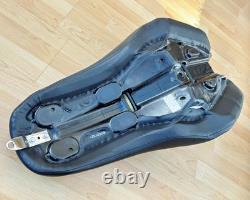 Harley Dyna Super Glide Dual Seat Double 2-Up Saddle Bench 2006-17 FXDC 51819-07